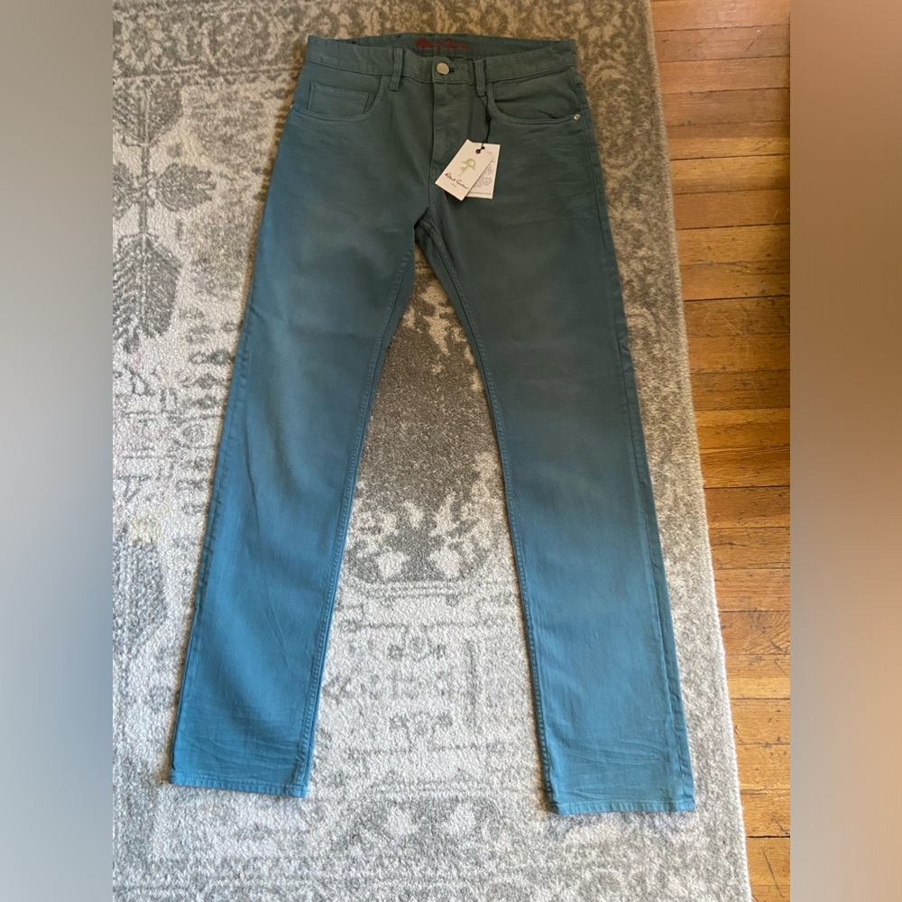 Men’s Robert Graham Teal Jean Size 33